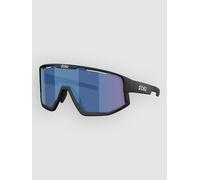 BLIZ Active Eyewear Fusion Small Matte Black Sunglasses smoke w blue multi Uni