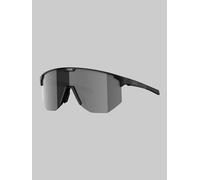 BLIZ Active Eyewear Hero Matt Black Sunglasses smoke w silver mirror Uni