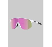 BLIZ Active Eyewear Hero Matt White Sunglasses brown w pink multi Uni