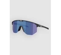 BLIZ Active Eyewear Hero Small Matte Black Sunglasses smoke w blue multi Uni