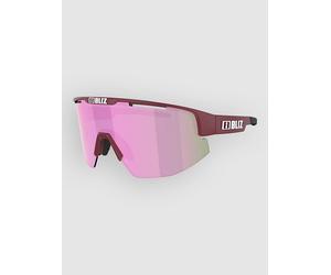 BLIZ Active Eyewear Matrix Small Matt Burgundy Sunglasses brown w rose multi Uni