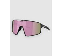 BLIZ Active Eyewear P001S Matt Black Sunglasses brown w pink mirror Uni
