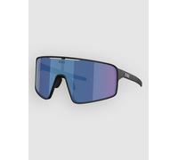 BLIZ Active Eyewear P001S Matte Black Sunglasses smoke w blue multi Uni