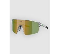 BLIZ Active Eyewear P004 Small Transparent White Sunglasses brown w green multi Uni