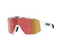 Bliz Fusion Glasses White with Red Lenses