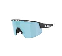 Bliz Active Matrix Matte Black Sunglasses with Ice Blue Multi Lens for Runners