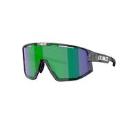 BLIZ - Cycling Sunglasses - Fusion Small Crystal Black Brown W Green Multi Black