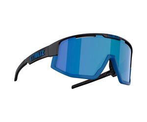 Bliz - Fusion Matt Black Brown Blue Mirror - Sunglasses