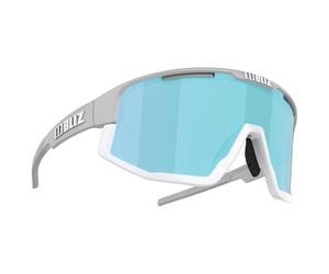 Bliz - Fusion Old Matte Light Grey Smoke Ice Blue Mirror - Sunglasses