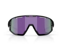 Bliz Fusion Small Sunglasses Grey with Putple Multi/CAT3 Crystal Black