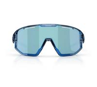 Bliz Fusion Small Sunglasses Smoke with Ice Blue Multi/CAT3 Transparent Blue