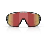 Bliz Fusion Sunglasses Brow with Red Multi/CAT3 Transparent Dark Grey