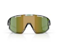 Bliz Fusion Sunglasses Brown with Green Multi/CAT3 Transparent White