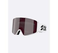 Bliz G001 Pink Silver Mirror mask Matte White