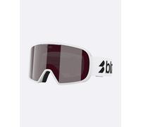 Bliz G002S Pink Silver Mirror mask Matte White