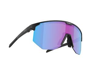 Bliz - Hero Matte Black Nano Optics Nordic Light Begonia Violet Blue Mirror - Sunglasses