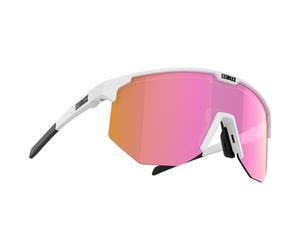 Bliz - Hero Metallic White Brown Pink Mirror - Sunglasses