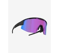 Bliz Matrix Small Glasses Matte Black with Nano Optics Nordic Light Blue Lilac Lenses
