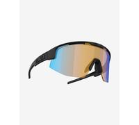 Bliz Matrix Small Glasses Matte Black with Nano Optics Nordic Light Gold Blue Lenses