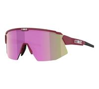 Bliz Matrix Small Glasses Maroon with Brown Lenses