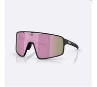 Bliz P001 Matte Black/Brown-Pink Sunglasses for Active Outdoor Enthusiasts
