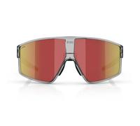 Bliz P002 Sunglasses Brown with Red Multi/CAT3 Transparent Dark Grey