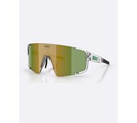 Bliz P003 goggles transparent white with green lens