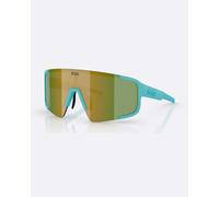 Bliz P003 Small sunglasses Matte Turquoise with Green lens