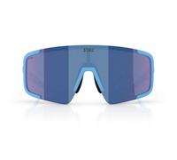 Bliz P003 Sunglasses Grey with Blue Mirror/CAT3 Matte Blue