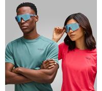 Bliz P003 Small Sunglasses Clear Smoke with Ice Blue Multi/CAT3