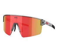 Bliz P004 Sunglasses Clear Brown with Red Multi/CAT3