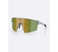 Bliz P004 Small goggles transparent white with green lens