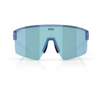Bliz P004 Small Sunglasses Smoke with Ice Blue Multi/CAT3 Transparent Blue