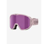 Bliz Rave Goggles pale pink with violet mirrored lens