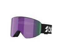 BLIZ - Ski goggles - Flow Matte Black Brown w/ Purple Multi Black one size