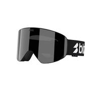 BLIZ - Ski goggles - Flow Matte Black Smoke w/ Silver Mirror Black one size