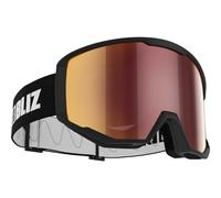 Bliz Spark Ski Goggles Golden Brown With Red Multicoating/CAT3