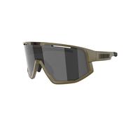 BLIZ - Sport sunglasses - Vision Matt Camo Green Smoke w Silver Mirror - Khaki Khaki one size