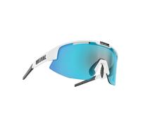 BLIZ - Sports sunglasses - Matrix Shiny White Smoke W Blue Multi White one size