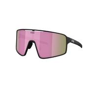 BLIZ - Sturdy, lightweight Sunglasses - P001S Matt Black Brown w Pink Mirror Black