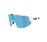 BLIZ - Versatile Sunglasses - Matrix Small Matt White Smoke W Blue Multi White one size