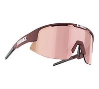 Bliz Women's Matrix Small Sunglasses, Matt Burgundy/Brown W Rose Mul, One Size