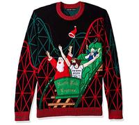 Blizzard Bay Men's Ugly Christmas Sweater Jesus - Black - S