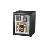 Blizzard BMB30G Black / Glass Reversible Hinged Door Minibar 30Ltr (Each)