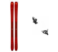 Blizzard - Freerando bindings - Pack Zero G 96 2026 - Red Red 164 cm.171 cm.185 cm