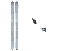 Blizzard - Freerando bindings - Touring Ski Set Zero G 085 W Gris Froid/Sarcelle 2024 for Women - Grey Grey 150 cm.157 cm.171 cm.178 cm