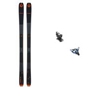 Blizzard - Freerando bindings - Touring Ski Set Zero G Lt 080 Noir/Orange 2024 for Men - Black Black 150 cm.157 cm
