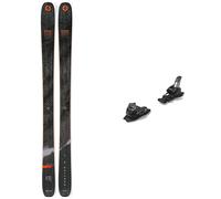Blizzard - Freeride/Freestyle ski bindings - Downhill ski set Rustler 10 2024 for Men - Black Black 174 cm.180 cm.186 cm.192 cm