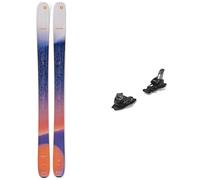 Blizzard - Freeride/Freestyle ski bindings - Downhill ski set Sheeva 10 2024 for Women - Orange Orange 156 cm.162 cm.168 cm.174 cm