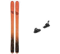 Blizzard - Freeride/Freestyle ski bindings - Freeride Ski Set Hustle 10 2024 for Men - Orange Orange 156 cm.164 cm